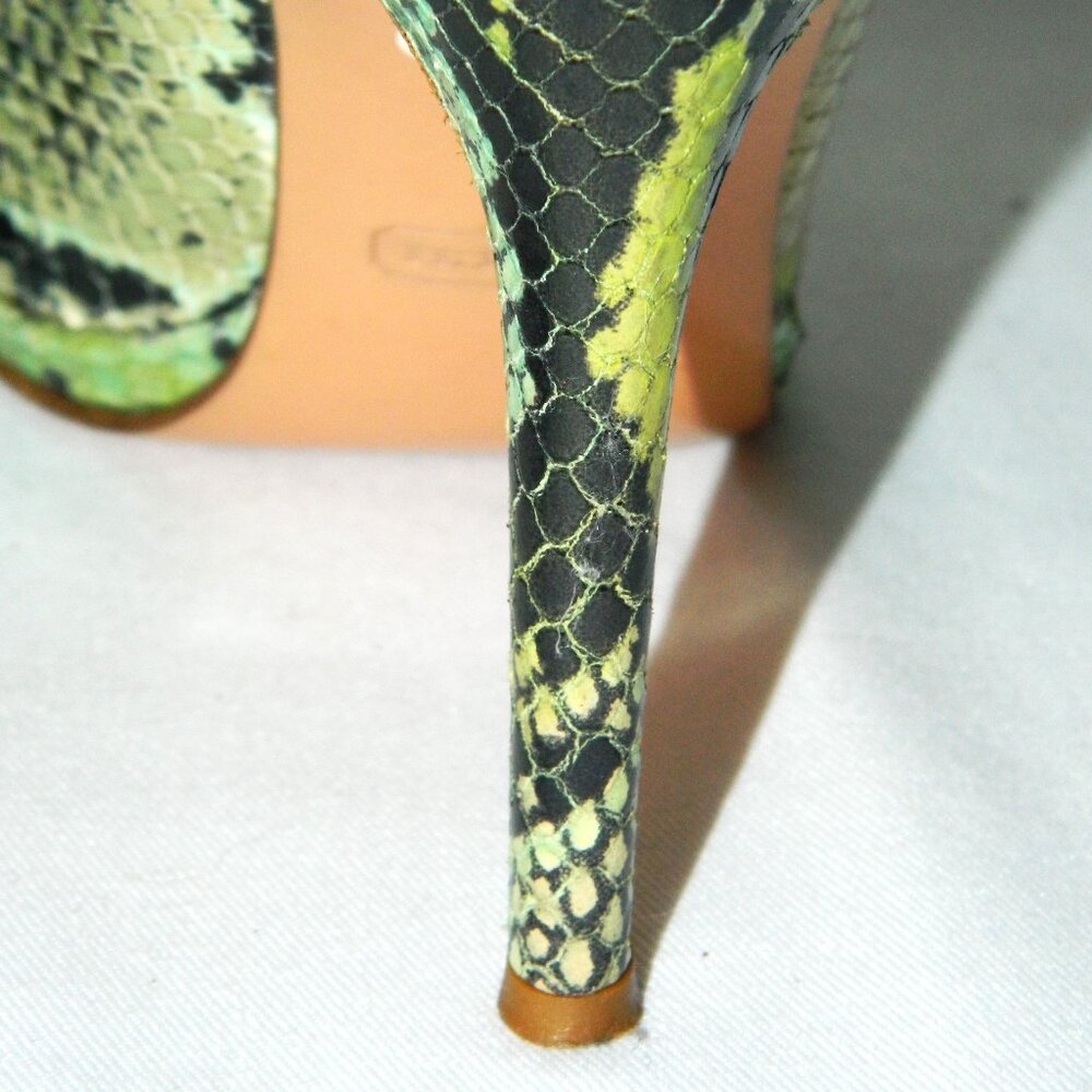Coach Embossed Python Pumps - image 7